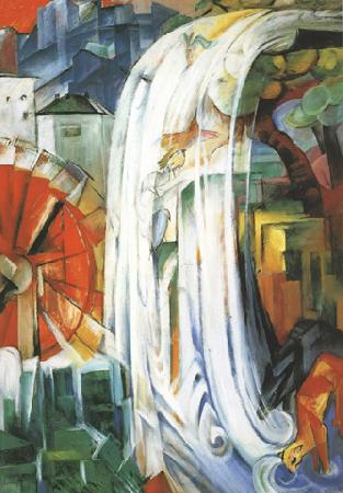 Franz Marc The Bewitched Mill (mk34) oil painting picture